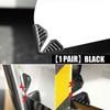1 Pair 3D Carbon Fiber Car Auto Door Corner Cover Sticker Anti-Scratch Protector