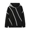 Autumn and Winter Sequins Printed Loose Hooded Sweatshirt for Women