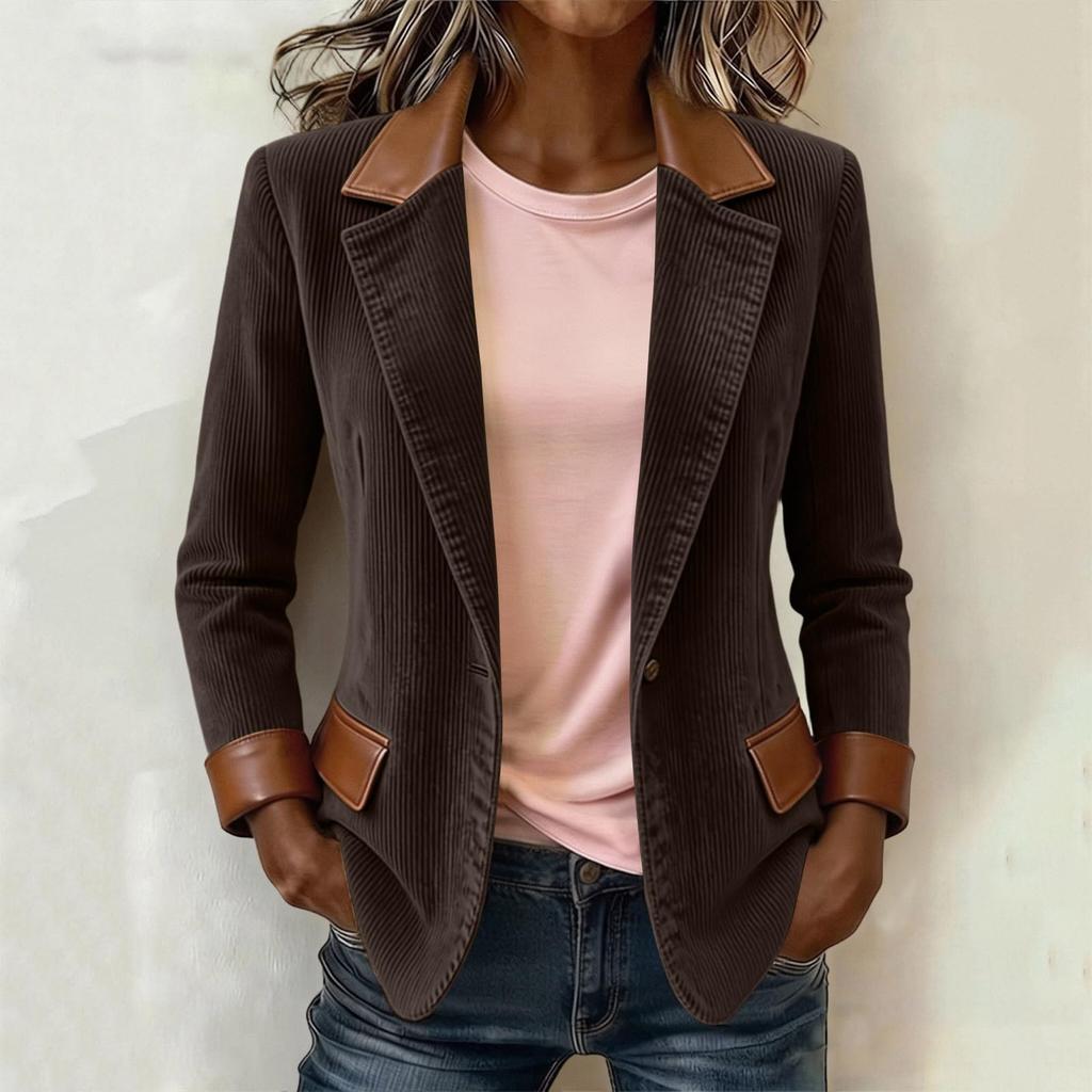Women's Loose Fit Color Long Sleeve Button Up Athletic Jacket Outerwear