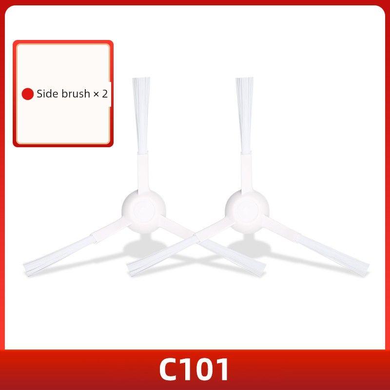 

Suitable for Xiaomi Mijia No-Wash Sweeping and Mopping Robot C101 Accessories Mop Filter Mesh Edge Brush Cleaning Fluid Side Brush X2