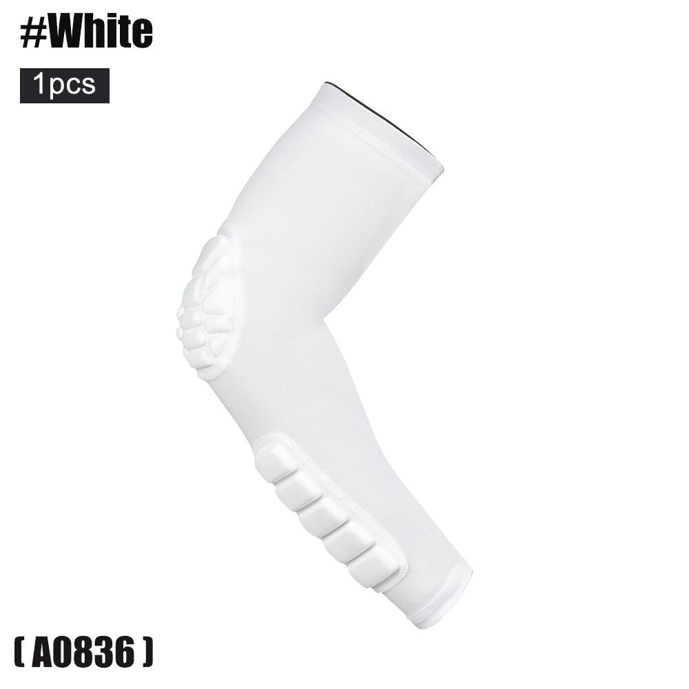 Maniche Gomito con Protezione a Nido d'Ape - Imbottiture Ammortizzanti per Sport e Allenamento. Design Unisex per Giovani/Adulti, 1 PZ