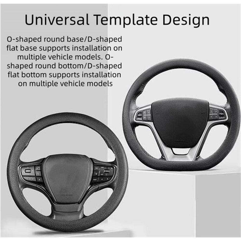 Anti-Slip Silicone Steering Wheel Cover - Universal Fit, Soft And Odorless, Durable For All Seasons