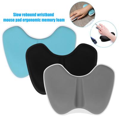 Tappetino per mouse da gioco ergonomico antiscivolo in memory foam, supporto per poggiapolsi e tastiera