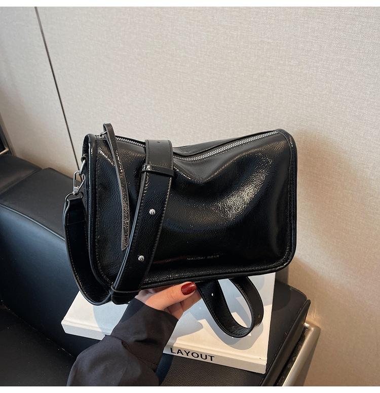 Neue Mode tragbare kleine quadratische Tasche, hochwertige Textur lässige Umhängetasche, Messenger Bag, Damen