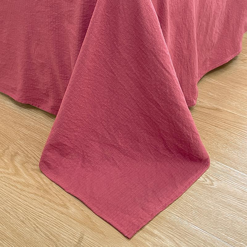 INS Korean Style Bedding Sets 2025 New Cotton Wrinkled Double-Layer Yarn Lace Bedding Sets Plaid Christmas Decor Gift Home Decor