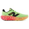 New Balance 1080 V13 Wygodne Amortyzujące Trwałe Niskie Buty do Biegania Męskie Sneakersy Zielono-Pomarańczowe M1080LDN
