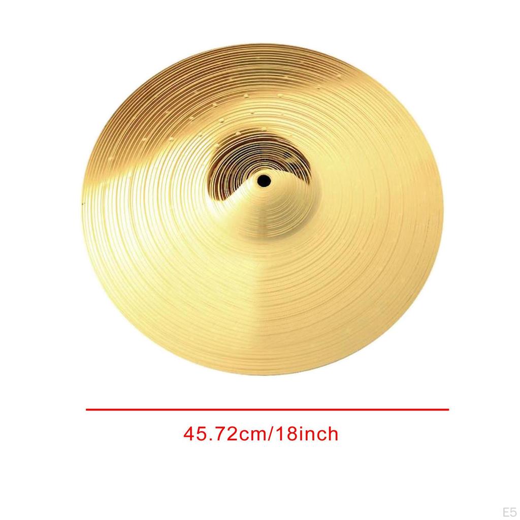 Legering Cymbal Drum Nybegynnertrommeslagere, tradisjonelle perkusjonsinstrumenter