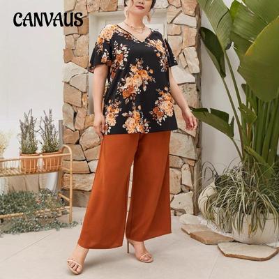 Plus Size Dams löst vintagekofta enfärgad rundhalsad temperament pendlar litterär skjortset