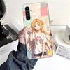 Sword Art Online Yuuki Asuna Phone Case For Samsung Galaxy A13 A14 A15 A16 A17 A53 A54 A55 A56 A57 A33 A34 A35 A36 A37 A23 A24 A