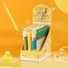 Cartoon Duck Gel Pen 0.5mm Tip Twist Action Gel Pen Quick Drying Journaling Pen Smooth Writing Experience for Writing