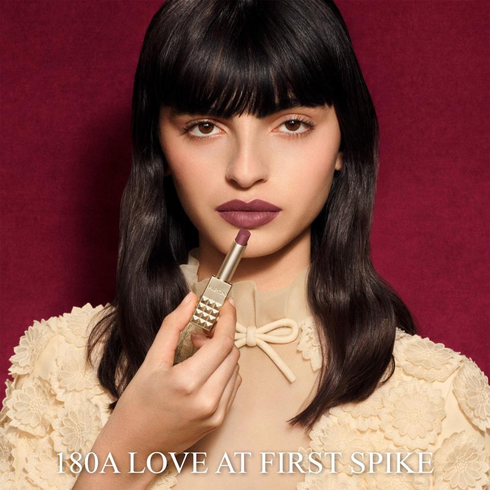 Valentino Spike Valentino Buttery MAtte Lipstick 1.6 Oz 28.3 G Love At First Spike Deep Mauve Rosewood