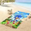 SONIC Beach Towel, Durable and Easy to Clean, Soft and Vibrant Beach Towel Perfect for Travel