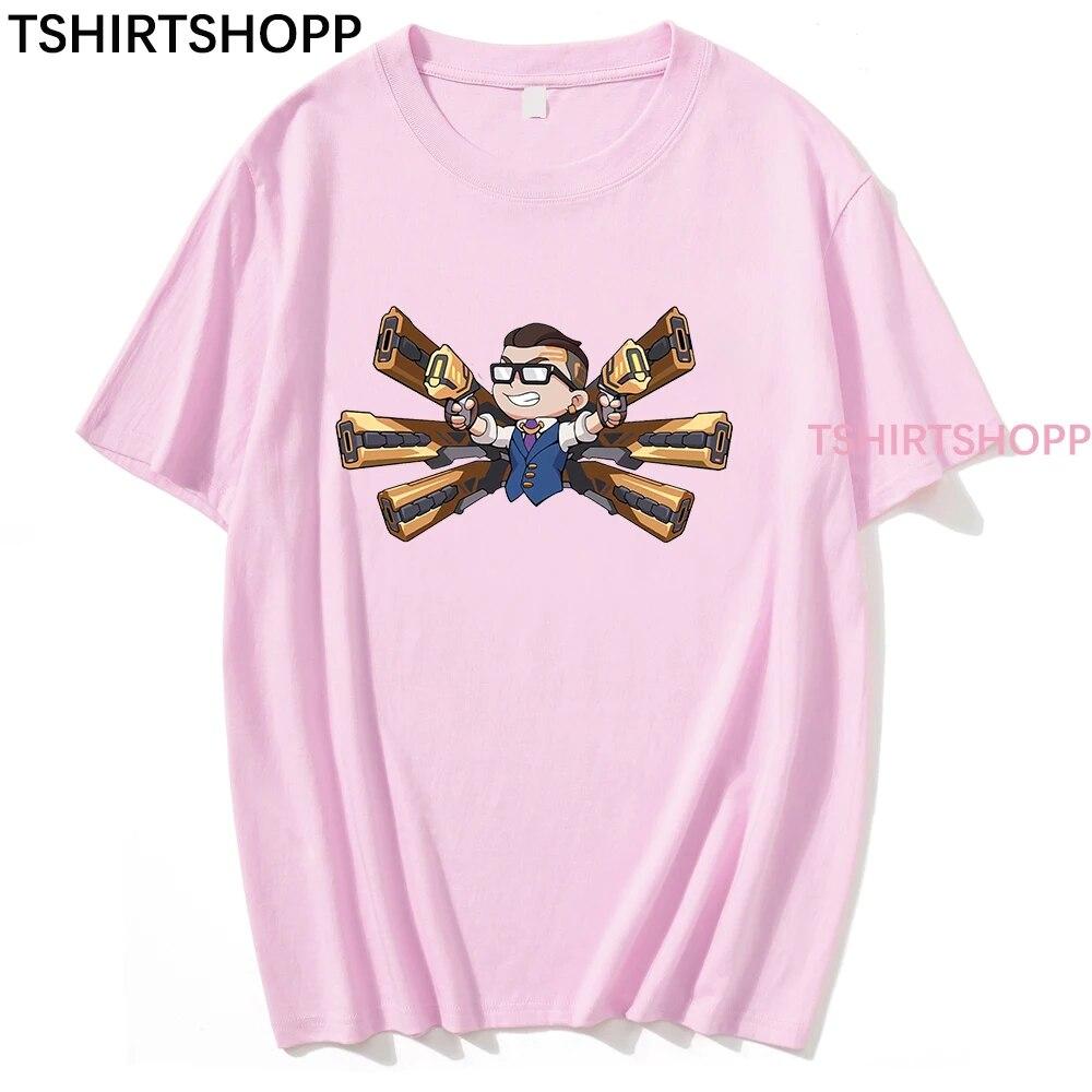 Tričko Anime Valorant Komorní Unisex Letní topy Sage Ženy Jarní Podzim Tričko Hip Hop Trička Harajuku Tričko Bavlněné oblečení