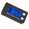 LCD Battery Meter 2Wire Percentage Battery Voltage Meter for Lithium  Acid Battery 768V(Blue Digital Backlight )