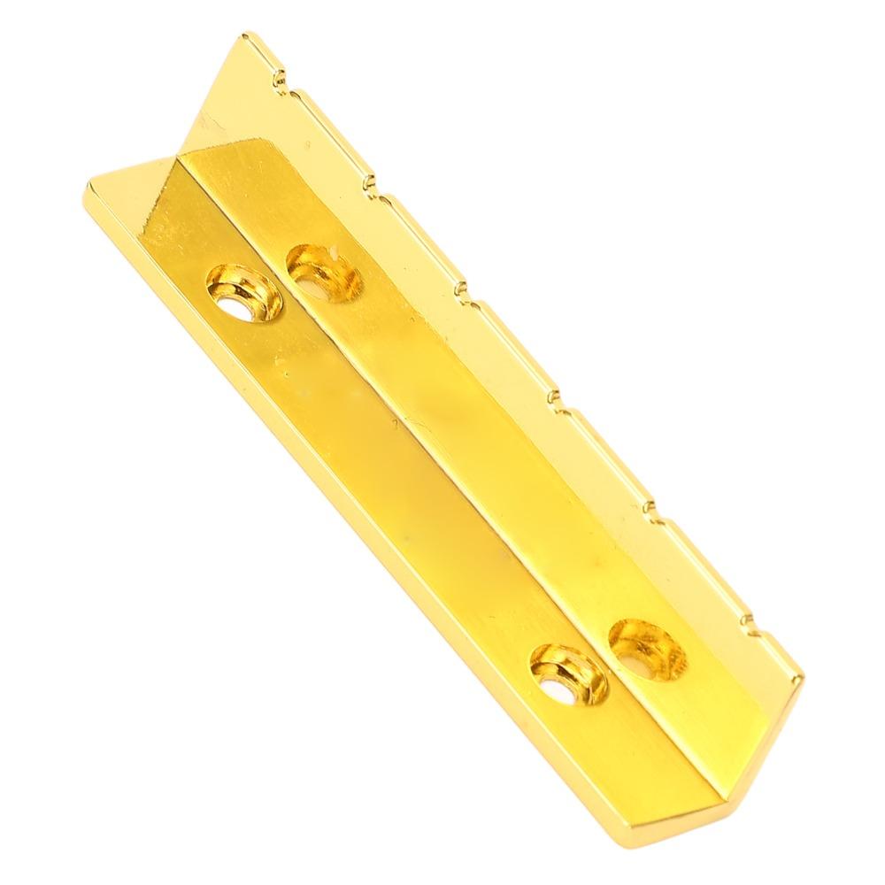 Gold Color Metal Guitar Nut Metal Guitar Replacement Parts For Acoustic Guitar