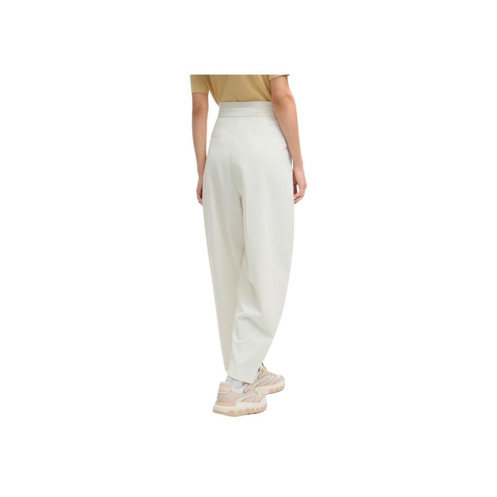 New FILA MILANO Collection Casual Pants Women's Cloud White F11W525801FWT