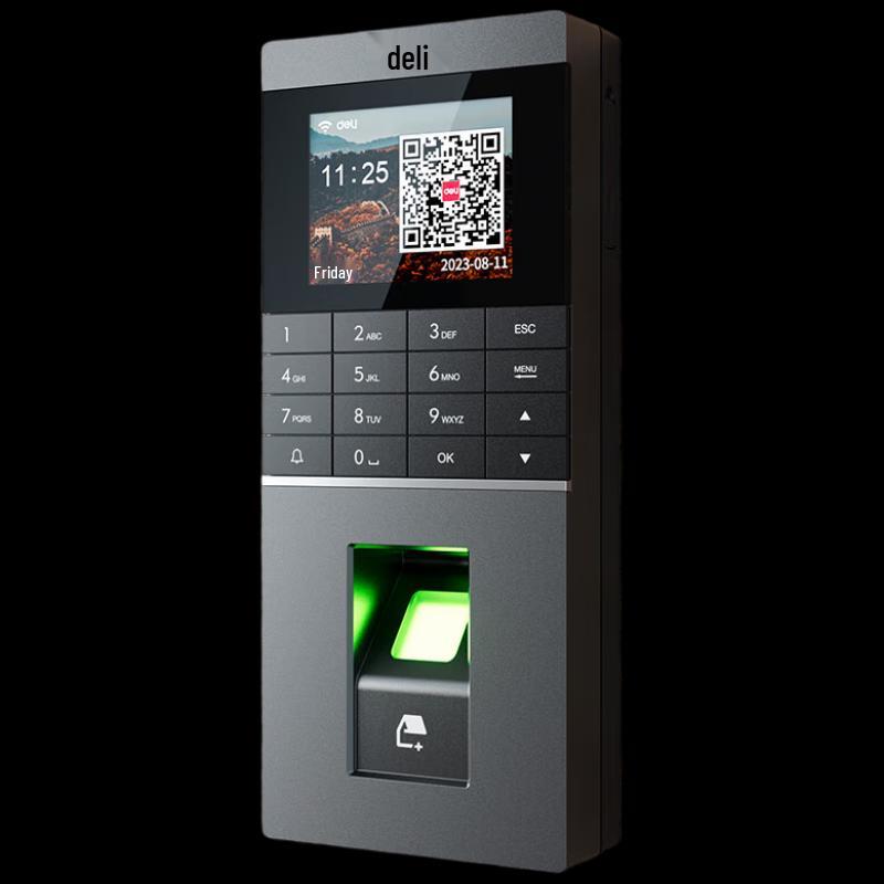 Deli AL920C Cloud Fingerprint Access & Time Attendance System CN plug (adapter included)