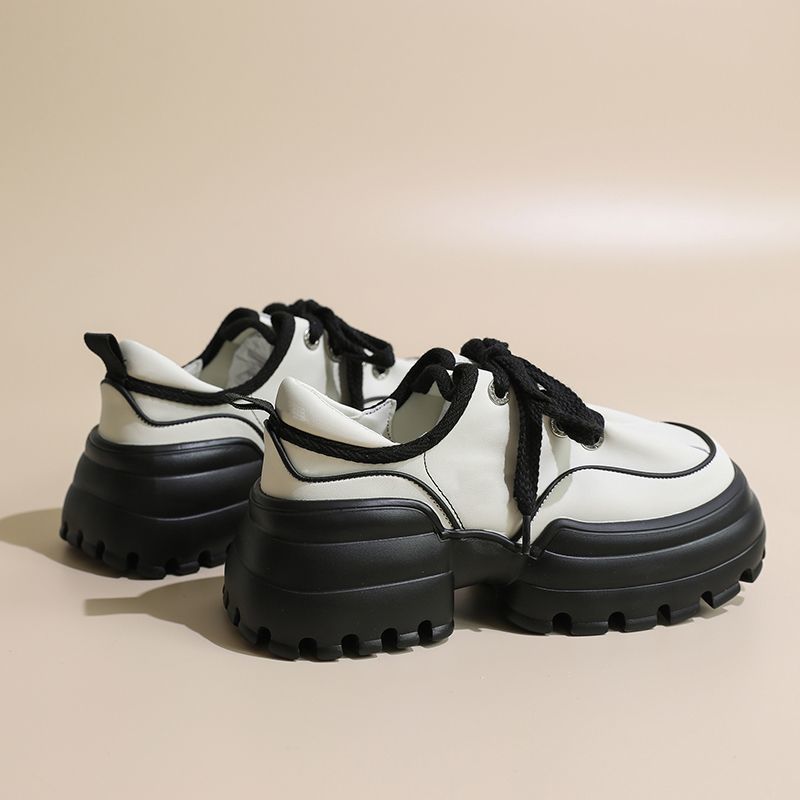 Timanshan niche design cake sole women's new versatile sports platform muffin shoes