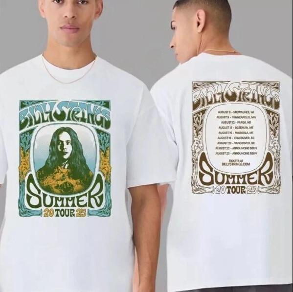 Billy Strings Summer Tour 2026 T-shirt size S-5XL S