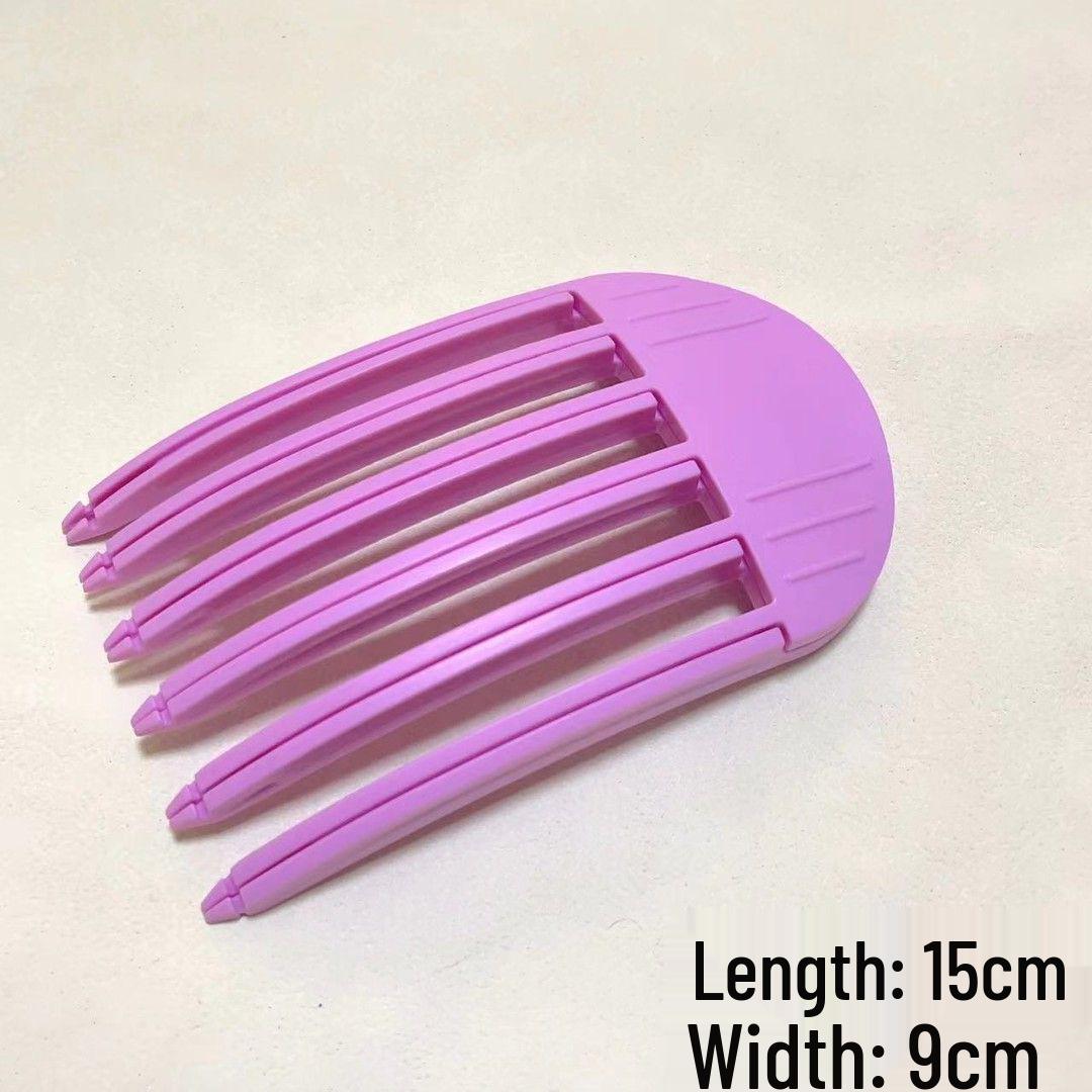 

2024 Корейский стиль Пушистая расческа для высокого затылка и челки