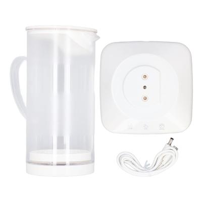1200ml Wasserstoffwasserflasche USB-betrieben 1600PPB Elektrolytischer Reicher Wasserstoffwassergenerator SPE PEM-Technologie
