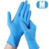100PCS Blue Nitrile Gloves Disposable Home Cleaning Nitrile Gloves Suitable Waterproof Pet Bathing Stain Resistant Tool