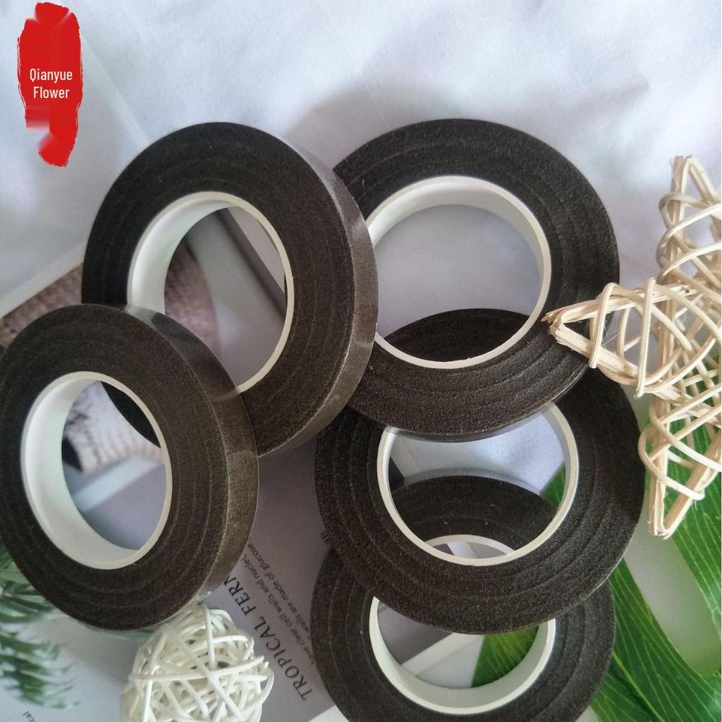 Green Floral Stem Twist Tie Tape, 28 Meters, DIY Artificial Flower Tape