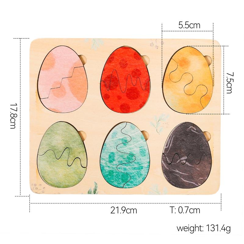 

Montessori Toys Wooden Animal Jigsaw Puzzle Shape And Color Educational Toys For Newborns Baby Hands And Feet Coordination Toy