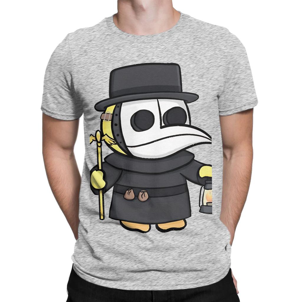 Duck Dressed As A Plague Doctor Classic Funny Graphic 100 Cotton Tshirt Depeche Band Mode Tops Tees For Unisex