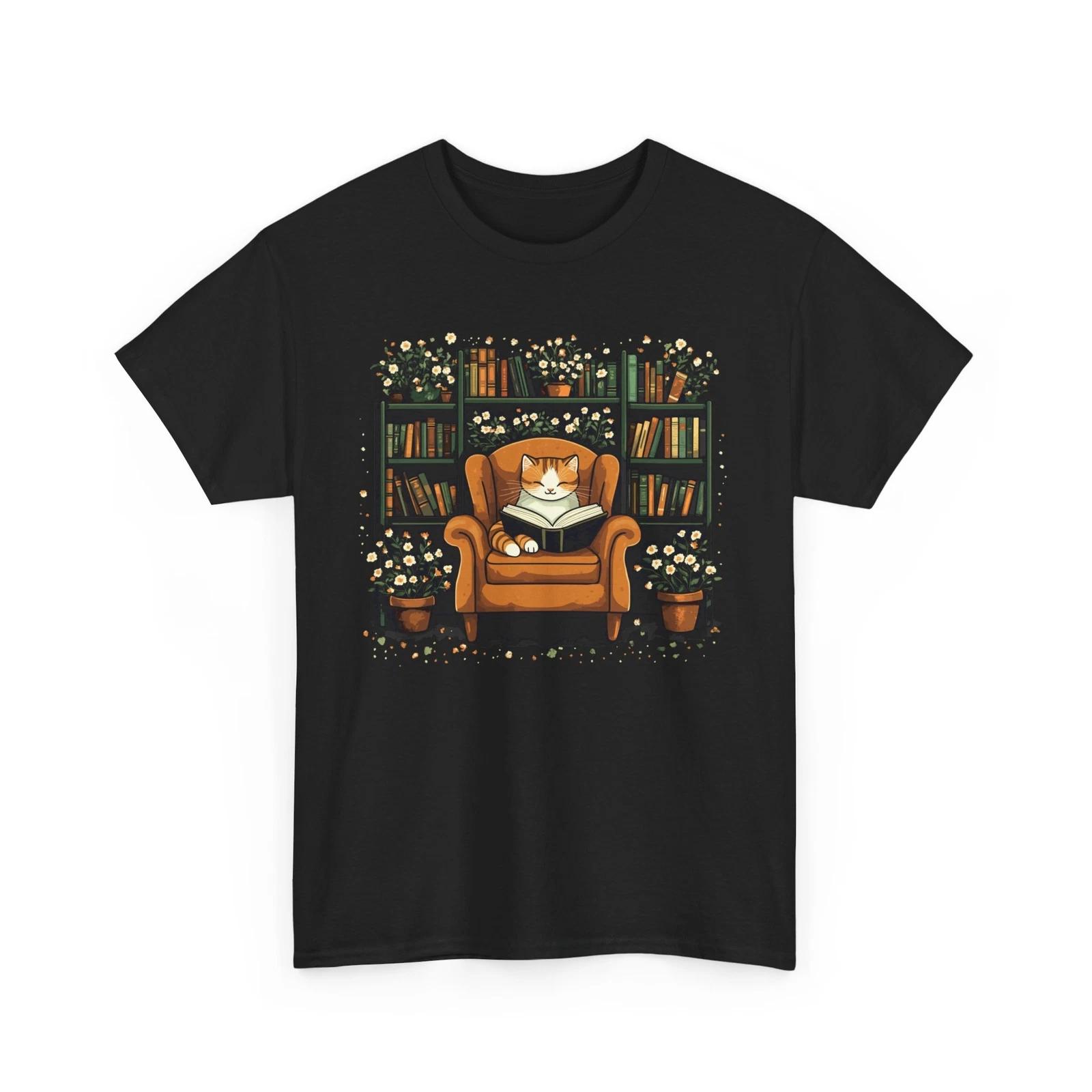 

Funny Cat Print T-Shirt for Men & Women – Cute Adorable Cat Graphic Tee 3XL