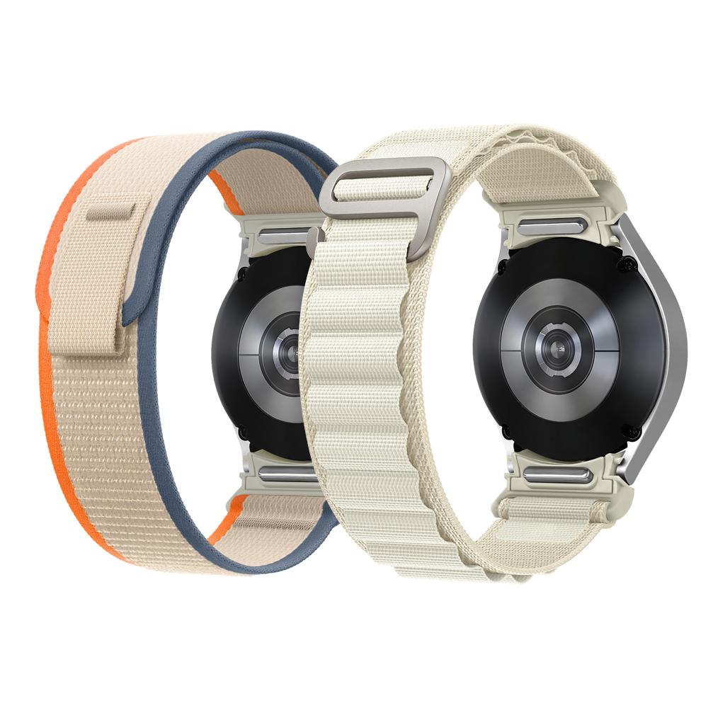 Armband für Samsung Galaxy Watch 7 6 5 4 FE 44mm 40mm 5 Pro Lückenlos Robustes Nylon Handgelenk correa Armband Galaxy Watch 6 Classic Strap