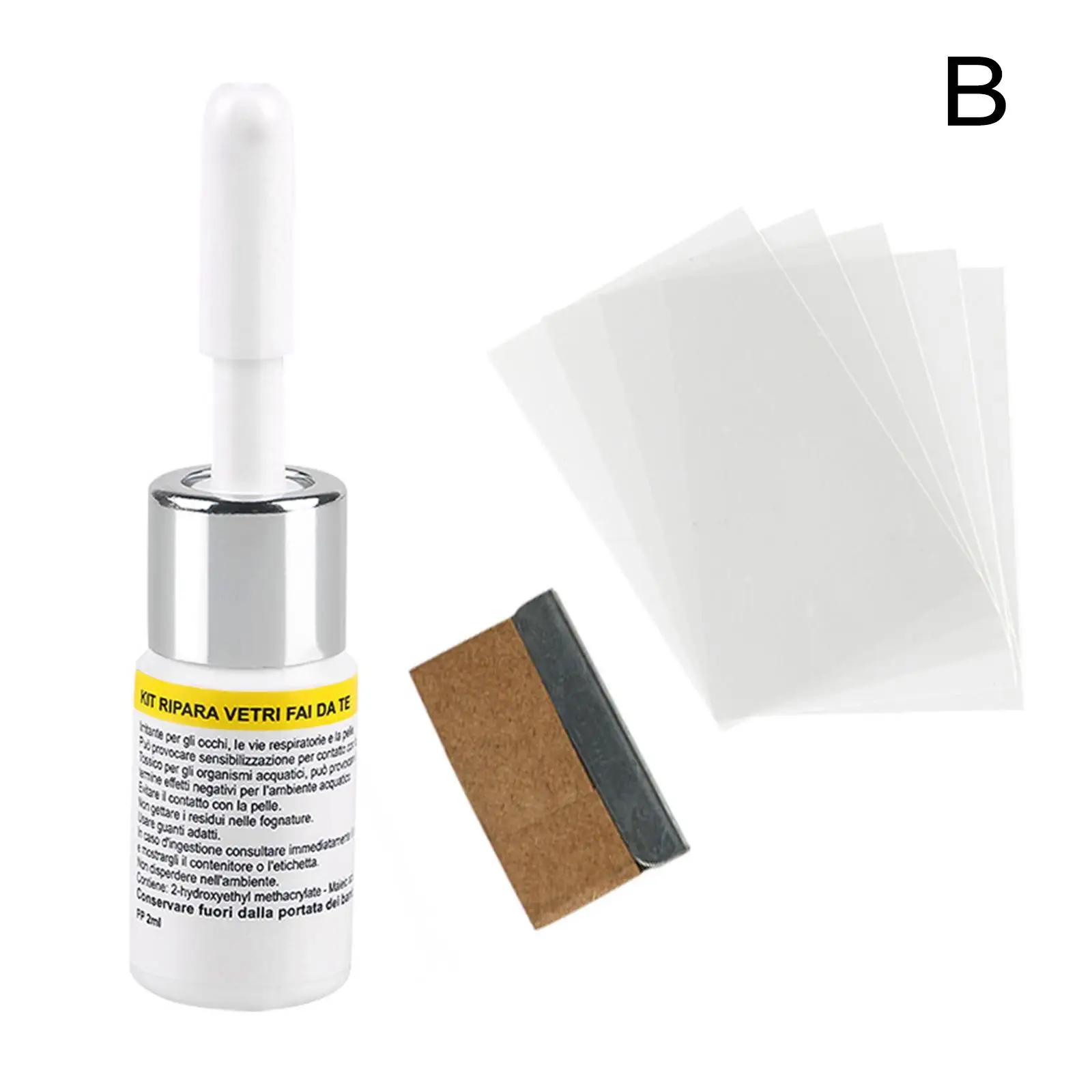 

Комплект для ремонта треснувшего стекла автомобиля, нано-ремонт лобового стекла, жидкий наполнитель для лобового стекла, инструменты для автостекол, жидкий ремонт стекла Scr D4I4 белый