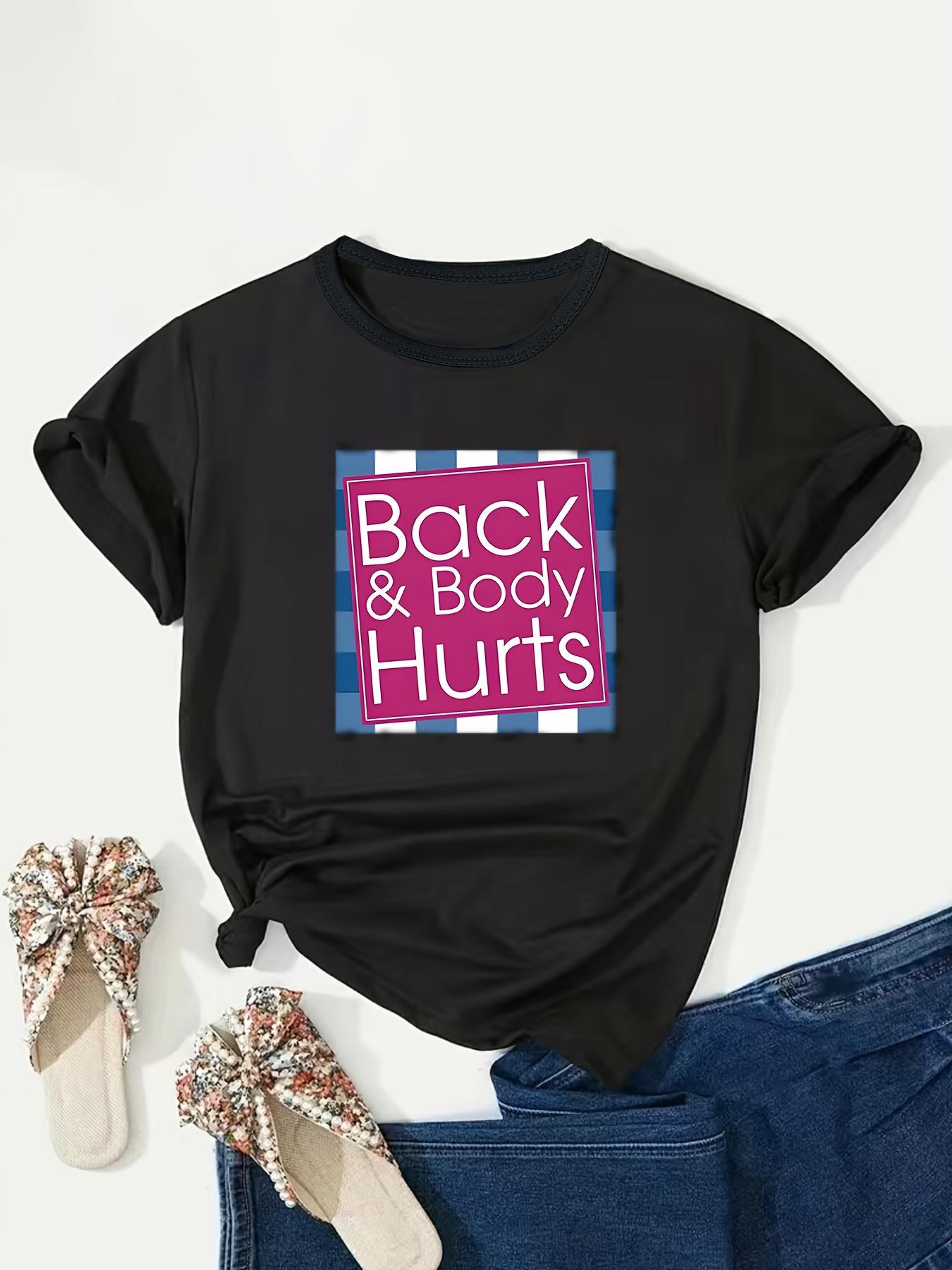 Plus Size - Plus Size - Plus Size Women S T-Shirt with Letter Print S