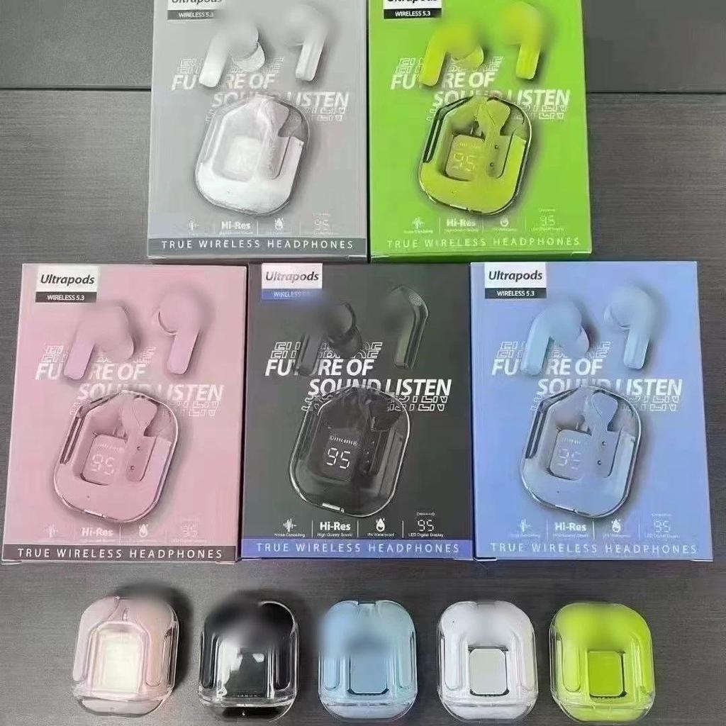 Pro6 True Wireless In-Ear Bluetooth Headset - Ultra-Long Battery Life for Sports
