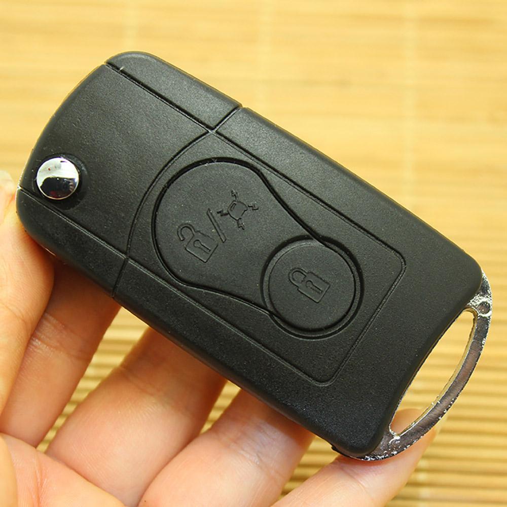 2 Button Remote Key Shell Case Replacement For SsangYong Actyon Kyron Rexton