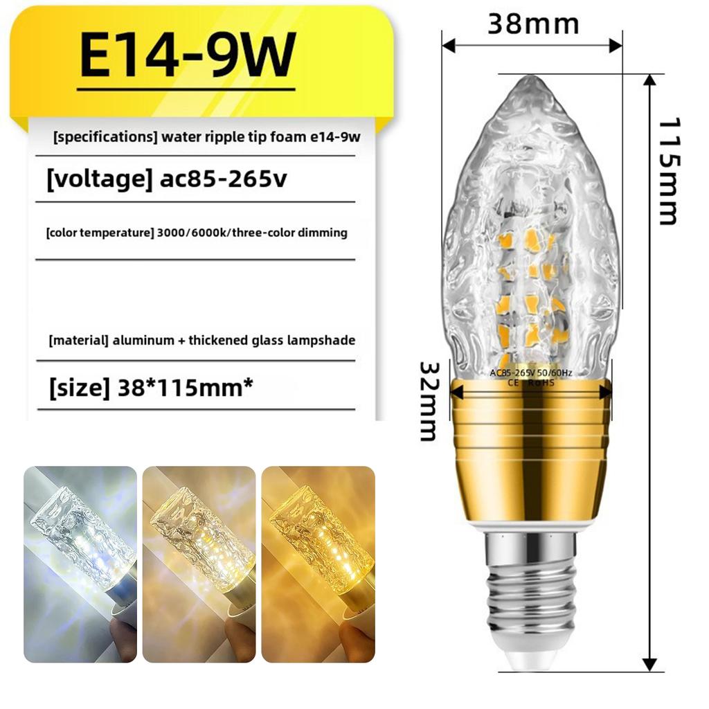 Led Corn Lamp E27 E14 9w 240v Bulb Light Kitchen Bulbs With 110 Volt Ac 220v White Home Ceiling Fan Chandelier 200 Volts Outdoor