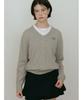 MAKE A TOAST Wool Slit Skirt Pants Black Mbefpa005Bk