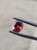 4x3 Mm Size Natural Deep Pink Rubellite Oval Cut Gemstone, 0.30 Cent Rubellite Stone For Making Ring.