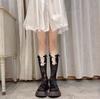 Hollow Lace Socks Lace Bow Personalized Stockings Summer Lolita Calf Socks Can Be Sweet and Salt JK Medium Tube Socks