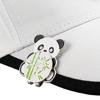Lovely Panda Pattern Golf Hat Clips Golf Ball Marker Holder Golf Cap Clips