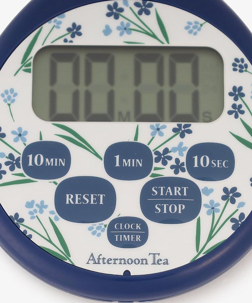 [Afternoon Tea Living] Afternoon Tea Living Cooking Scale (Digital Type) JQ90 Fleur du Coeur Digital Kitchen Timer Navy