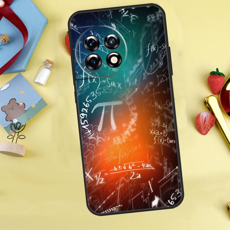 

Math Formula Pi Case For OnePlus 13T 13R 12 12R 15 13 11 10 10T 8T Nord CE 2 3 4 Lite N20 N30 Nord 5 Cover OnePlus 8Pro