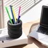 Tire Shape Multifunctional Desktop Organizers for Pens Office Supplies With Rubberized Materials