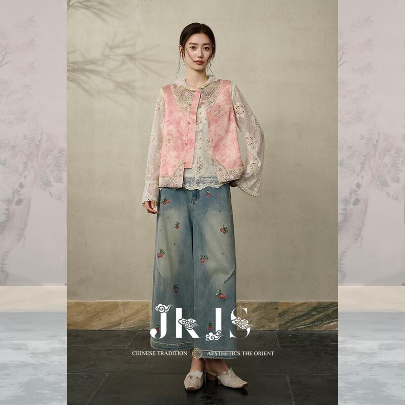 Women's Elegant Jacquard New Chinese Style Vest