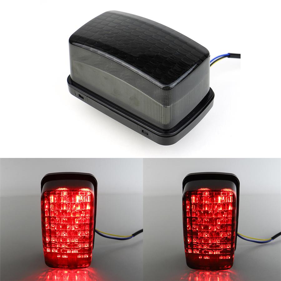 

LED Smoke lens tail brake light For yamaha viking bruin wolverine 660 450 350 400