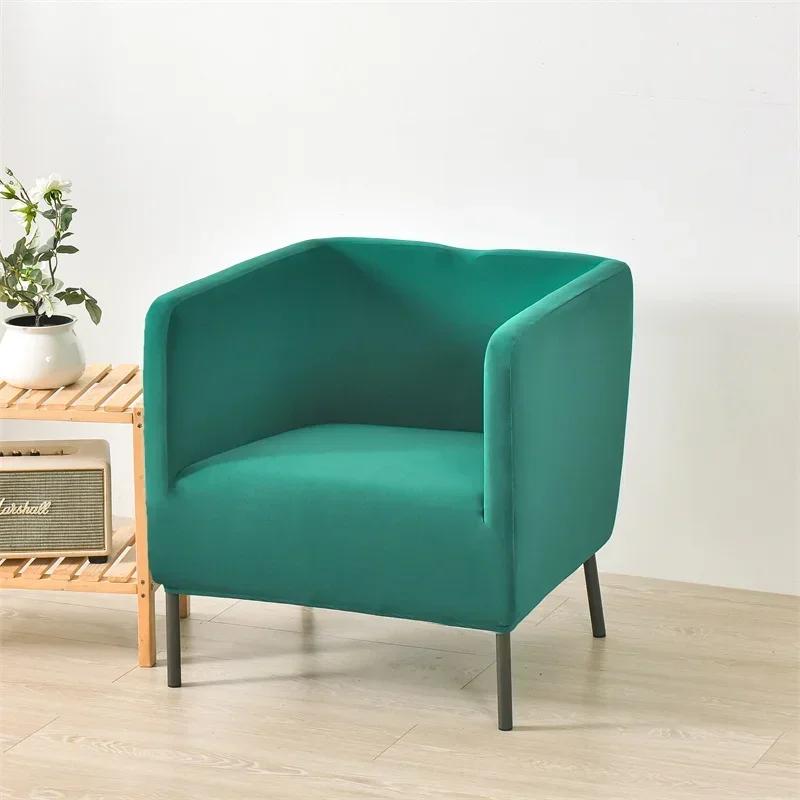 1Pc Square Sofa Cover Elastic Armchair Cover Club Sofa Slipcover Dust-Proof Nonslip Single Sofa Slipcovers El