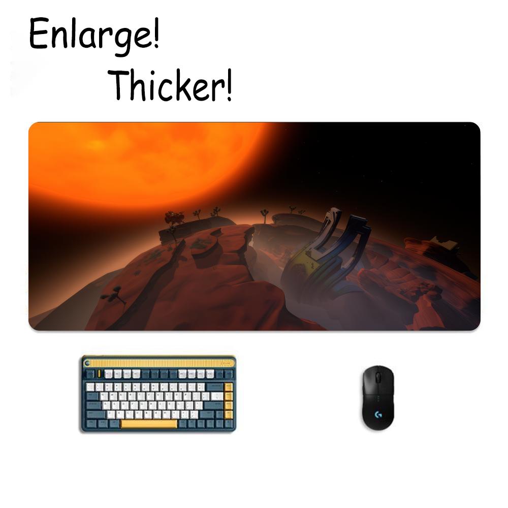 Gamer Outer Wilds Mouse Pad Xxl Large Mouse Pad Smooth Surface For Gaming Nonslip Comfortable Desk Mat