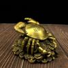 Brass Wealth From All Directions Money Copper Crab Home Desktop Craft Decoration Ornament