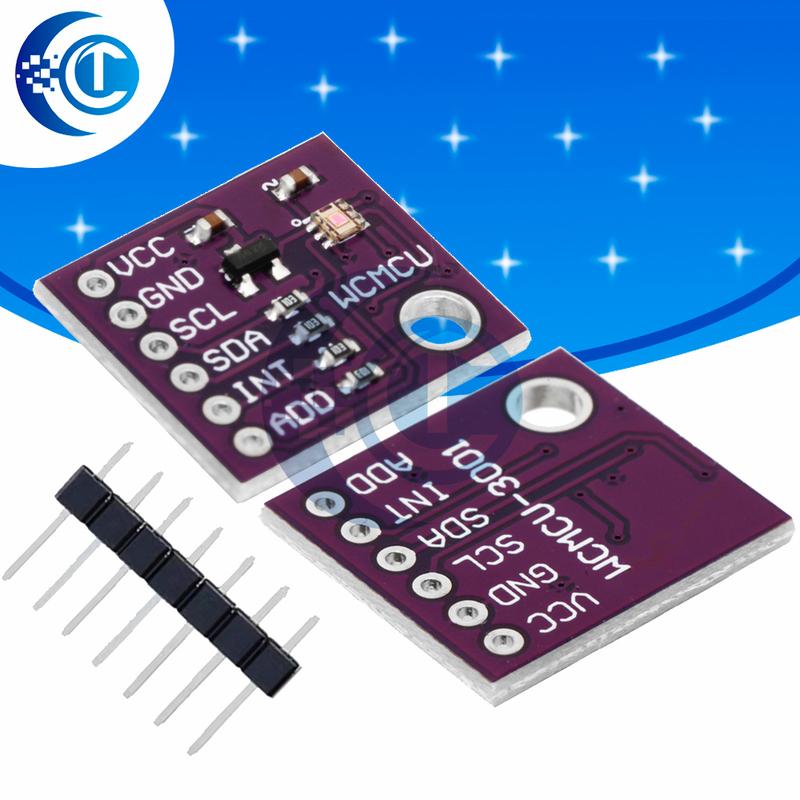 OPT3001 Ambient Light Sensor Module I2C IIC Interface Human Eye Measurement Light Intensity Single Chip Illuminance Meter