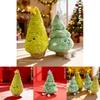 Christmas Tree Plush Cushion With Soft Short Plush For Holiday Cheer Gift
